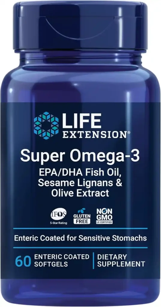 Super Omega-3 EPA-DHA Fish Oil (Life Extension)