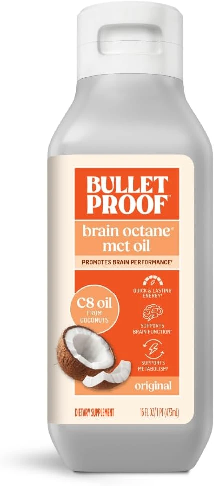5 Bulletproof Brain Octane C8 MCT Oil