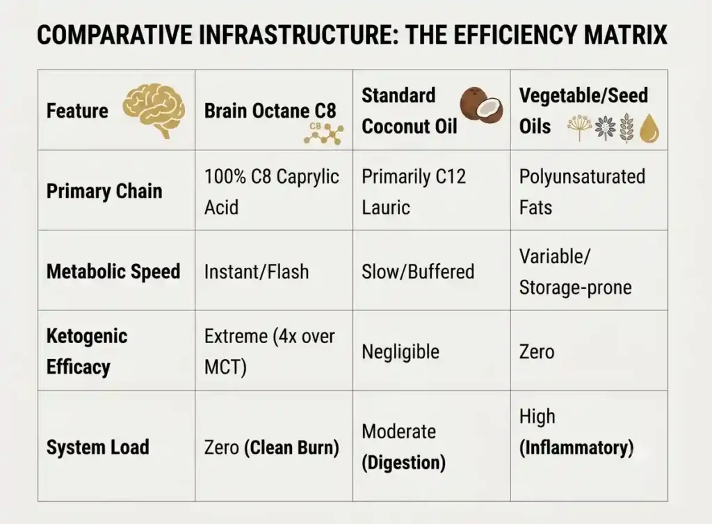 infografica Comparative Infrastructure
Brain Octane C8